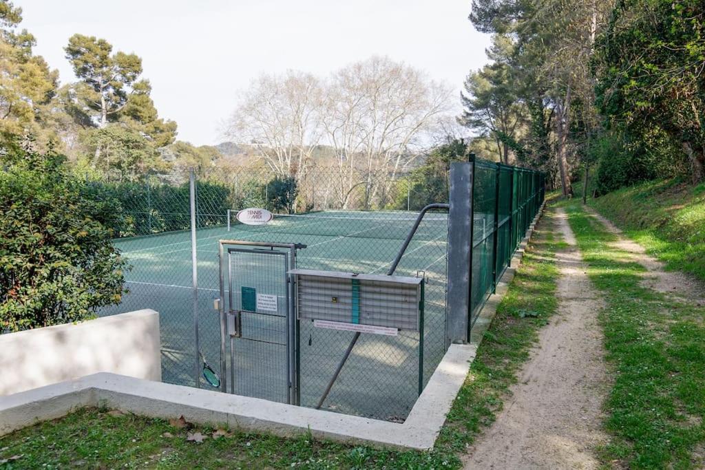 קאן Domaine Des Palmiers - Piscine- Parking - Tennis - Clim מראה חיצוני תמונה